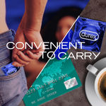 Buy Durex Extra Thin Bubblegum Flavoured Condoms For Men - 12 Count - Purplle