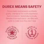 Buy Durex Extra Thin Strawberry Flavoured Condoms For Men - 12 Count - Purplle