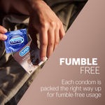 Buy Durex Extra Thin Chocolate Flavoured Condoms For Men - 12 Count - 12 pc - Purplle