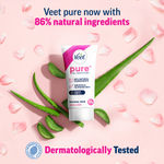 Buy Veet Pure Hair Removal Cream for Women | No Ammonia Smell | For Normal Skin 30 gm - Purplle