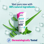 Buy Veet Pure Hair Removal Cream Cool (Dry Skin) 50 gm - Purplle