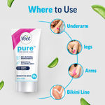 Buy Veet Pure Hair Removal Cream (Sensitive Skin) 50 gm - Purplle