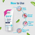 Buy Veet Pure Hair Removal Cream (Sensitive Skin) 50 gm - Purplle