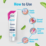 Buy Veet Hair Removal Cream - Sensitive Skin 100 gm - Purplle