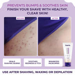 Buy Sanfe Post Hair Removal Soothng Gel For Women | Prevents From Razor Bumps & Redness | Minimizes Ingrown Hair | 0% Alcohol Formulation | 50 gm - Purplle