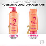 Buy L'Oreal Paris Detangling Conditioner, Nourishes, Repair and Shine, For Long and Lifeless Hair, Dream Lengths, 180ml - Purplle