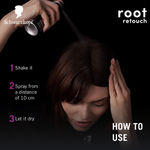 Buy Schwarzkopf Root Retouch Instant Grey Hair Concealer Spray Sweat And Rain Resistant - Black, 120 ml - Purplle