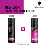 Buy Schwarzkopf Root Retouch Instant Grey Hair Concealer Spray Sweat And Rain Resistant - Brown, 120 ml - Purplle