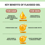 Buy Alps Goodness Frizz-Free Hair Combo with Flaxseed Gel 300 ml & 100% Natural Neem Comb (Pack of 1) - Purplle