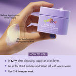 Buy mCaffeine Super Glow Flash Facial 25% AHA+BHA+PHA Mask | Brighter Skin in 5 Mins | Gentle Exfoliates to Unclog Pores & Removes Dead Skin - 50 gm - Purplle