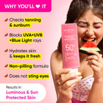 Buy Dot & Key Watermelon Cooling Sunscreen SPF 50+ PA+++ - 30 gm - Purplle