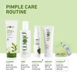Buy Plum Green Tea Renewed Clarity Night Gel Mini | Hydrates Skin & Fights Acne | Lightweight, Quick-Absorbing, Non-Sticky Gel Texture | With Willow Bark & Salicylic Acid | Oily, Acne-Prone Skin | 100% Vegan - 15 ml - Purplle