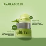 Buy Plum Green Tea Renewed Clarity Night Gel Mini | Hydrates Skin & Fights Acne | Lightweight, Quick-Absorbing, Non-Sticky Gel Texture | With Willow Bark & Salicylic Acid | Oily, Acne-Prone Skin | 100% Vegan - 15 ml - Purplle