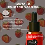 Buy Vandyke Rubai Cordifolia & Strawberry With 3% Kojic Acid Face Serum (30 ml) - Purplle