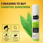 Buy Vandyke Haldi & Hyaluronic Sunscreen (50 ml) - Purplle