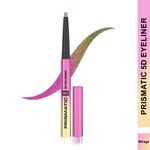 Buy Glam 21 Prismatic 5D Eyeliner| Waterproof |Smudge proof | Long lasting eyeliner with easy application | Creamy Formula | Multichrome Effect Bold Color Payoff | 01-Mirage, 0.4 ml - Purplle