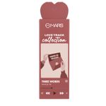 Buy MARS Love Track Velvet Lip Tint (2.8 ml) (THREE WORDS) | Velvet Matte Finish | Non-Sticky & Lightweight | Highly Pigmented | Comfortable Wear | 6 Flattering Shades - Purplle