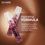 Buy MARS Matte Muse Mousse Lipstick (3 ml) (11-SHOW STOPPER) with Doe-Foot Applicator | Highly Pigmented | Smooth Texture | Hydrating Formula | Blurry Lips Effect - Purplle