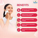 Buy Kara Refreshing Facial Wipes 25 Pulls - (Pack of 6) | Rose Water & Vitamin E | Soothing Cleansing & Hydration | Paraben-Free & Alcohol-Free - Purplle