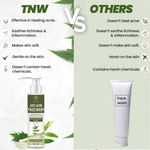 Buy TNW The Natural Wash Anti-Acne Face Wash for Acne Prone skin | Reduces Acne , Whiteheads & Blackheads | With Neem,A Tea Tree ExtractA & Salicylic Acid 100 ml - Purplle