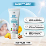 Buy TNW The Natural Wash Baby Sunscreen with Calendula Extracts and Mango Butter | Water Resistant | Sun Protection 50 gm - Purplle