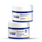 Buy DERMDOC by Purplle 2% Kojic Acid Night Cream with Niacinamide & Alpha Arbutin for Skin Brightening (50 gm) | 4% Niacinamide Face Cream for Clear & Bright Skin (50 gm) - Purplle