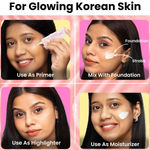 Buy NY Bae Strobe & Shimmer Spray Duo | Pink Topaz Strobe Cream | Pink Shimmer Setting Spray | Korean Glow | Long Lasting makeup | Dewy & Shimmery Finish | Highlighter | Glowing Makeup Kit Combo of 2 - Purplle