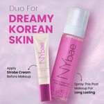 Buy NY Bae Strobe & Shimmer Spray Duo | Pink Topaz Strobe Cream | Pink Shimmer Setting Spray | Korean Glow | Long Lasting makeup | Dewy & Shimmery Finish | Highlighter | Glowing Makeup Kit Combo of 2 - Purplle
