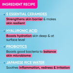 Buy Dot & Key Barrier Repair Healthy Hydrated Skin Care Combo | Face Wash, Face Cream, Face Sunscreen & Gel Moisturizer - 310 gm - Purplle