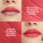 Buy Lakme 9TO5 Primer + Matte Lip Color Peachy Affair 3.6 g - 3.6 gm - Purplle