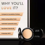 Buy Lakme Showstopper Collection Unreal Dual Cover Pressed Powder, 2 In 1 Compact + Foundation, 03 Golden Sand,9 gm - Purplle