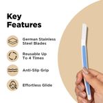 Buy FURR By Pee Safe German Blade Face Razor 3N - Purplle