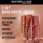 Buy Maybelline New York Sunkisser Highlighter + Blush, 12H Wear, 11 - Electric Bronze - 4.7 gm - Purplle