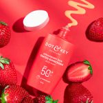 Buy Dot & Key Strawberry Dewy & Bright Strawberry Skincare Set - Sunscreen, Strobe Cream & Lip Balm - 84.5 gm - Purplle