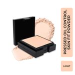 Buy Half N Half Pressed Oil Control Skin Fit Powder, Skin Whitening, Light (20gm) - Purplle