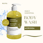 Buy KAIVA Wanderer Moringa Shower Gel | Body Cleansing Gel with Moringa & Papaya Extract – For Women & Men | Sulfate & Paraben Free – 300 ml - Purplle