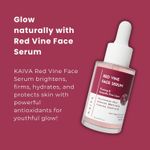 Buy KAIVA Red Vine Face Serum with Rice Water & Peptides | For Women & Men - 30 ml - Purplle
