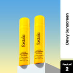 Buy FoxTale (Pack of 2) CoverUp SPFA 70 PA++ Dewy Sunscreen Cream - (50 ml+50 ml) - Purplle