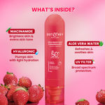Buy Dot & Key Strawberry Dew Sunscreen Mist SPF 50+, PA+++ 80 ml - Purplle
