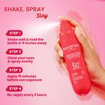 Buy Dot & Key Strawberry Dew Sunscreen Mist SPF 50+, PA+++ 80 ml - Purplle