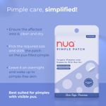 Buy Nua Pimple Patch Acne Control, Hydrocolloid And Salicylic Acid 36 Patches - Purplle