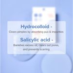 Buy Nua Pimple Patch Acne Control, Hydrocolloid And Salicylic Acid 36 Patches - Purplle