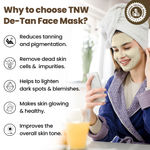 Buy TNW – The Natural Wash Set of 2 D-Tan Face Pack 50 gm - Purplle