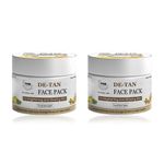 Buy TNW – The Natural Wash Set of 2 D-Tan Face Pack 50 gm - Purplle