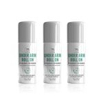 Buy TNW – The Natural Wash Set of 3 Underarm Roll-On Deodorant Unisex 50 ml*3 - Purplle