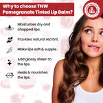 Buy TNW – The Natural Wash Pomegranate Tinted Lip Balm & Rose Tinted Lip Balm 6 gm of each - Purplle