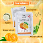 Buy TNW-The Natural Wash Set of 3 Vitamin C Face Sheet Mask 20 gm*3 - Purplle