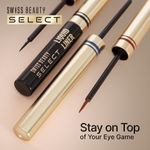 Buy Swiss Beauty Select Here To Stay Liquid Liner Enriched With Chamomile Oil & Almond Oil 1-Wanderlust Blue 3 ml - Purplle