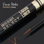 Buy Swiss Beauty Select Here To Stay Liquid Liner Enriched With Chamomile Oil & Almond Oil 1-Wanderlust Blue 3 ml - Purplle