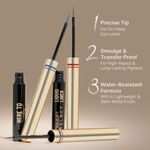 Buy Swiss Beauty Select Here To Stay Liquid Liner Enriched With Chamomile Oil & Almond Oil 1-Wanderlust Blue 3 ml - Purplle